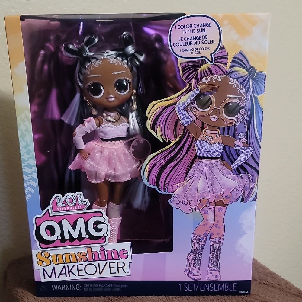 L.O.L. Surprise! Pink and Purple Fashion Black Dolls